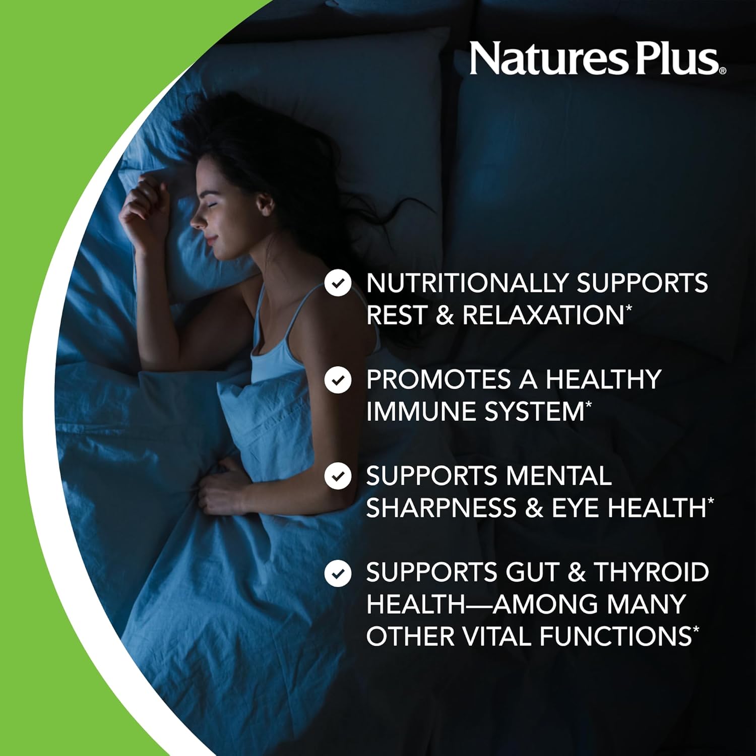 NaturesPlus Melatonin Spray, Natural Peppermint Flavor - 2 fl oz - with Vitamin B6 & E - Vegetarian, Gluten Free - 80 Servings