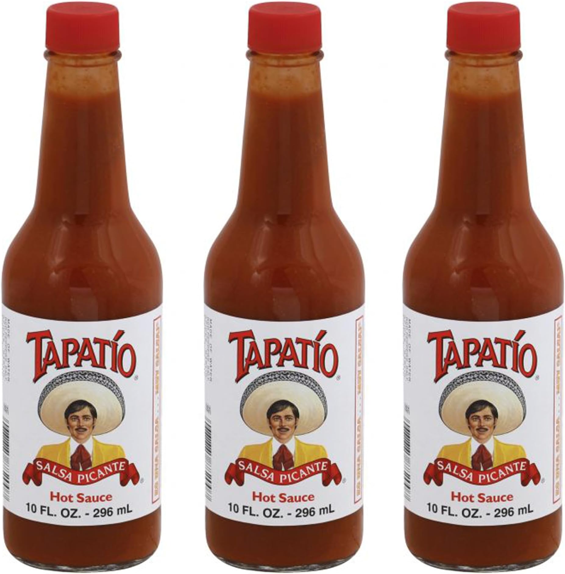 Tapatio Picante Hot Sauce Salsa, 10 oz (Pack of 3)
