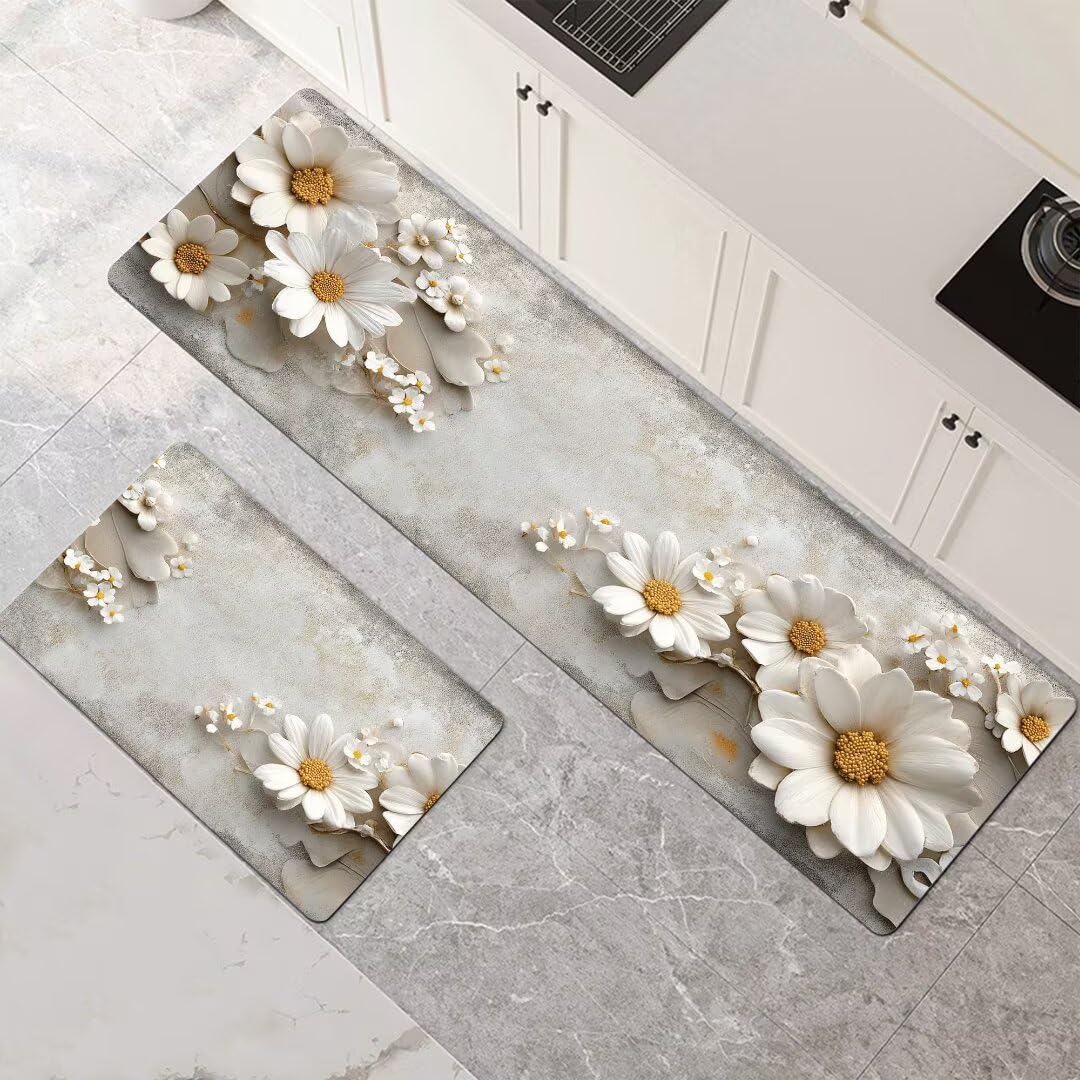 Alfombra cocina lavable antideslizante que evita resbalones y absorbe agua en la cocina