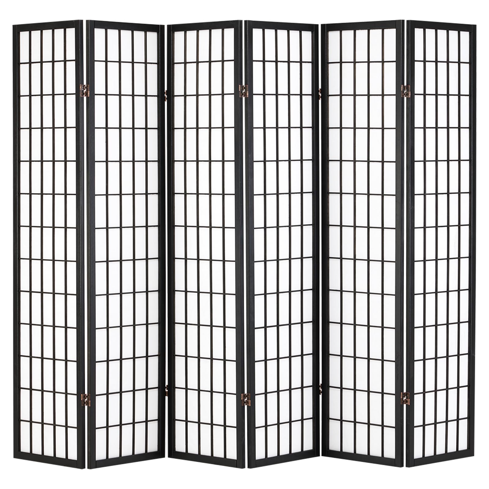 Hartleys Japanese Style Folding Wooden Room Divider - Choice of Size