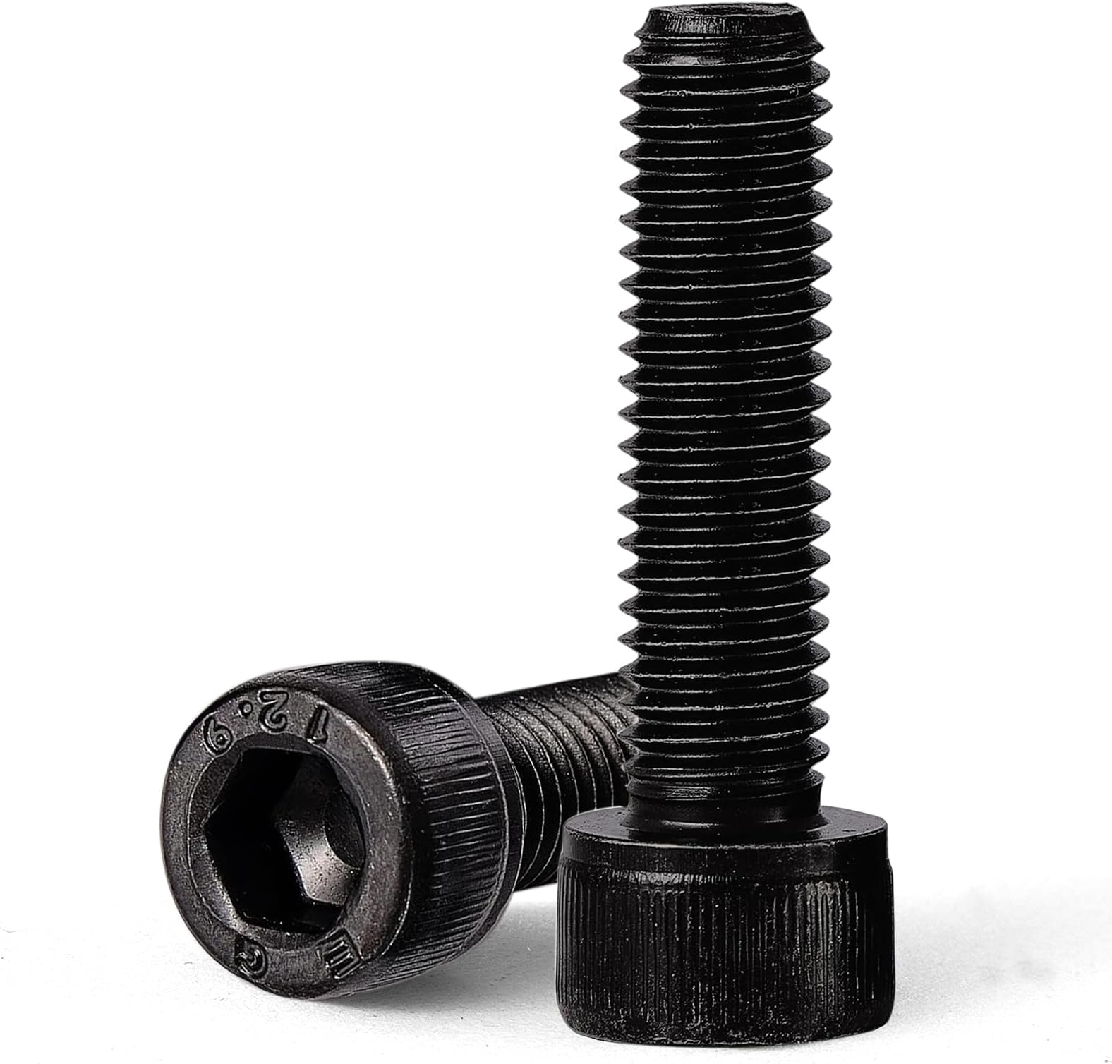 GuoYomm M12-1.75 x 40mm 6pcs Hex Socket Head Cap Screws Bolts, 12.9 Grade All...