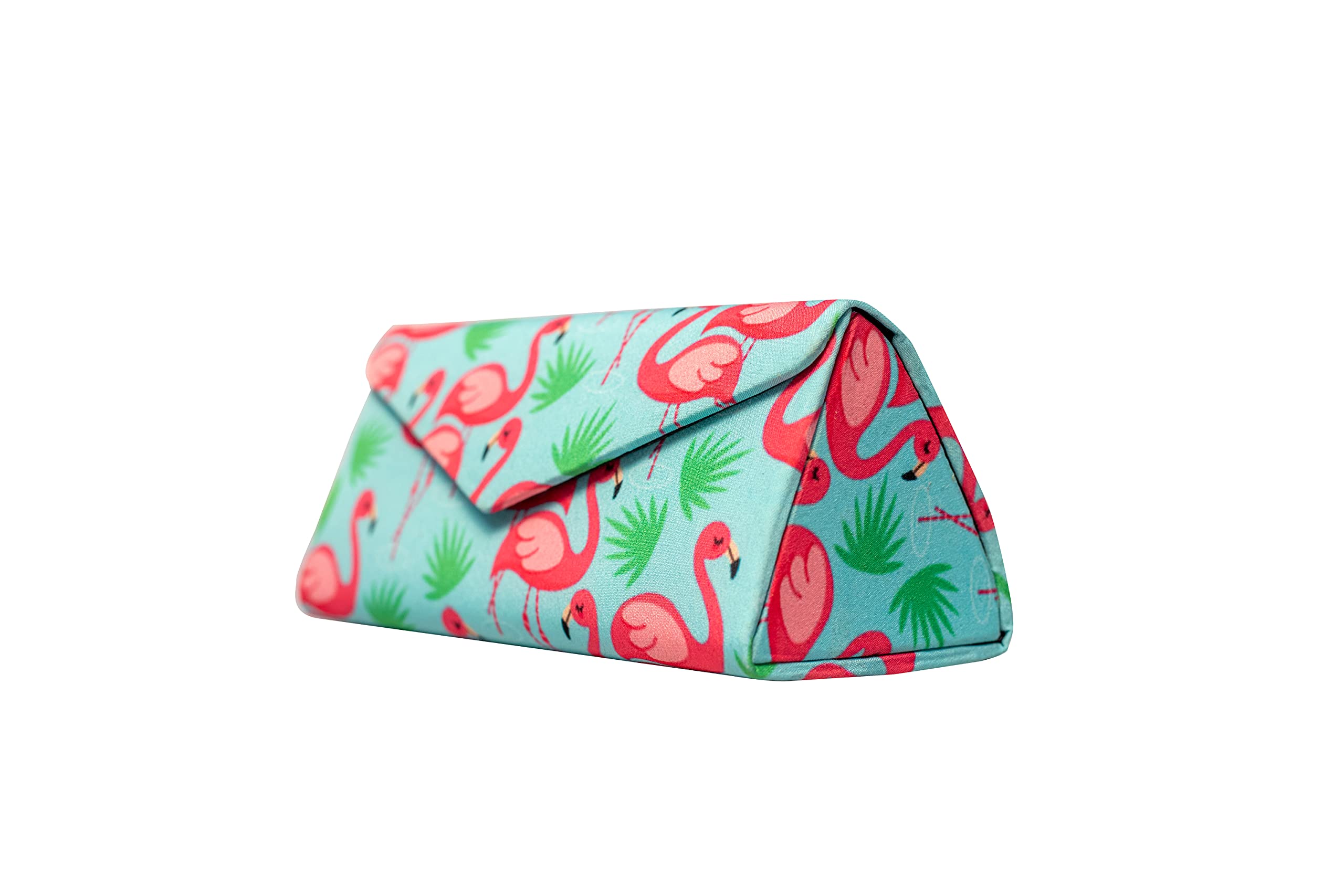 AZZRA Sunglasses/Spectacles Case Cover for Protect Gift item (Size: Height: 3 Inch x Width: 7 Inch x Length: 3 Inch) Girl's (Green) - Image 2 thumbnail