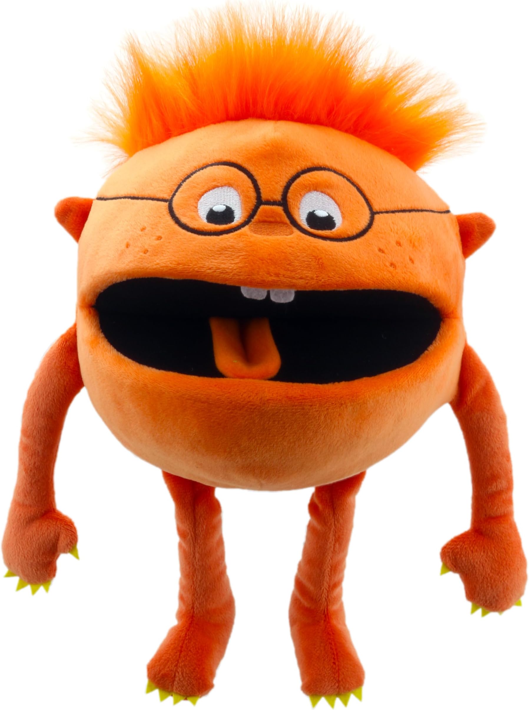 The Puppet Company Baby Mosters Orange Monster Hand Puppet