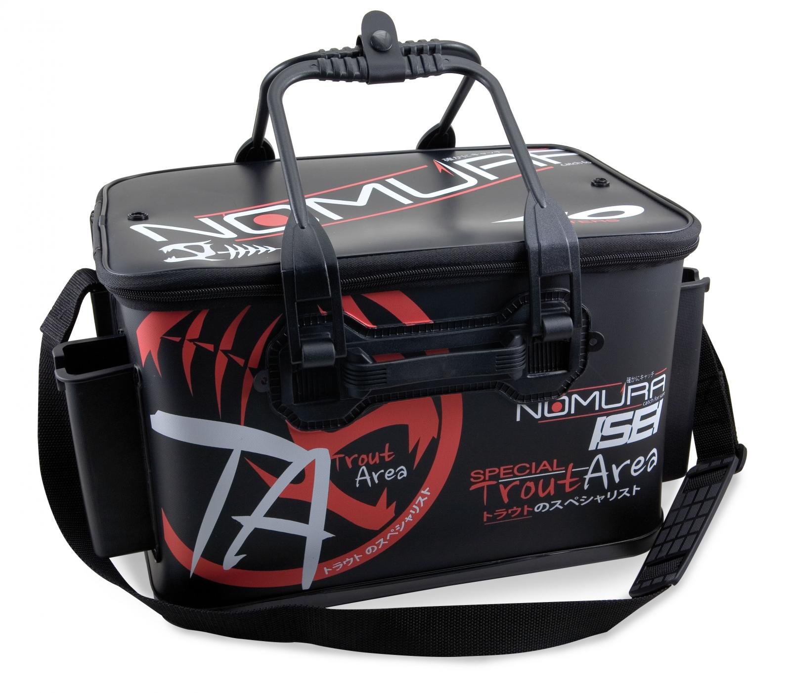 NOMURA Isei Trout Area 40 L 40 x 38 x 24 cm Sac de Rangement Pêche Accessoires Petit Matériel Étanche Bagagerie Imperméable