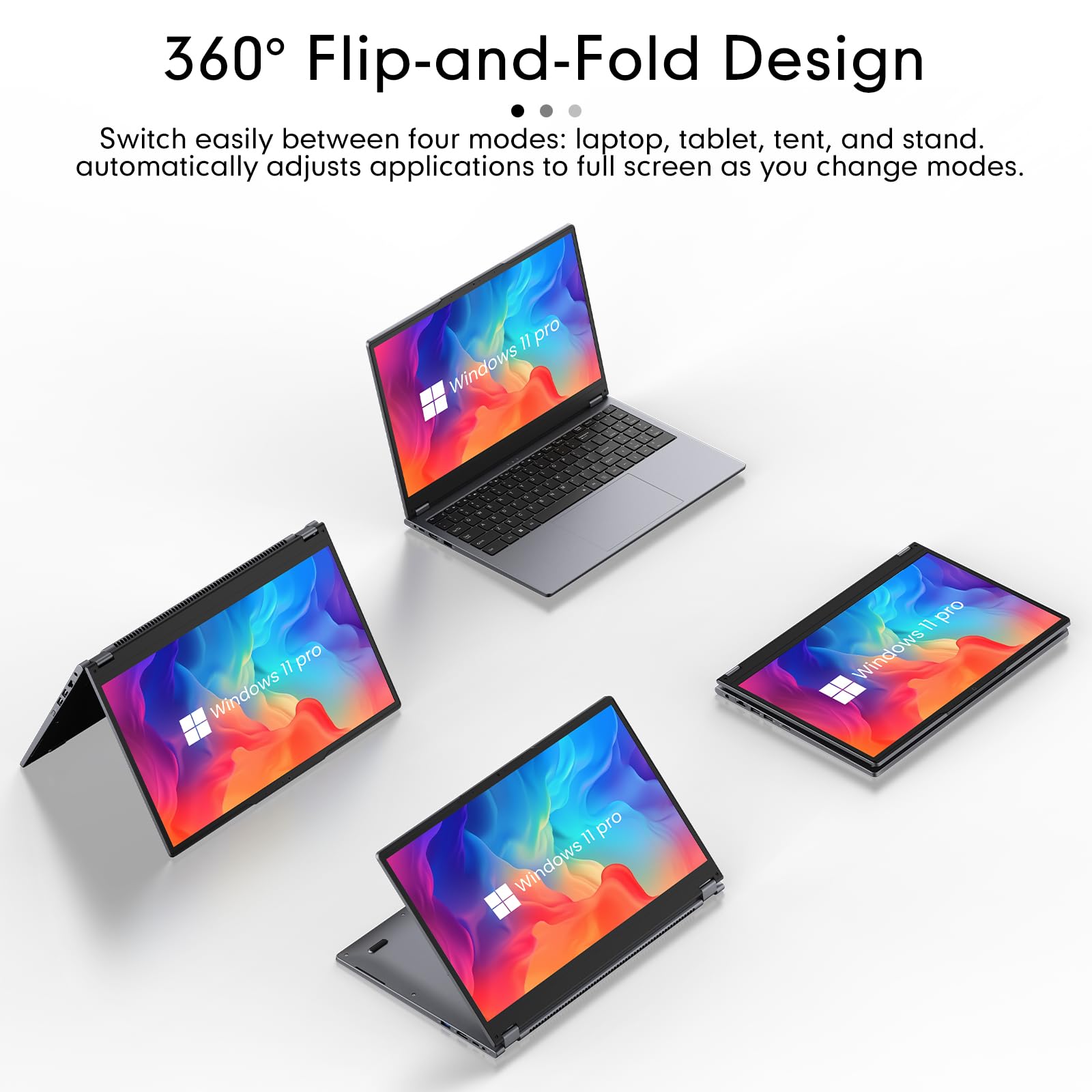 Amazon.co.jp: EYY 2 in 1ノートパソコン。15.6インチ 16GB DDR4 512GB