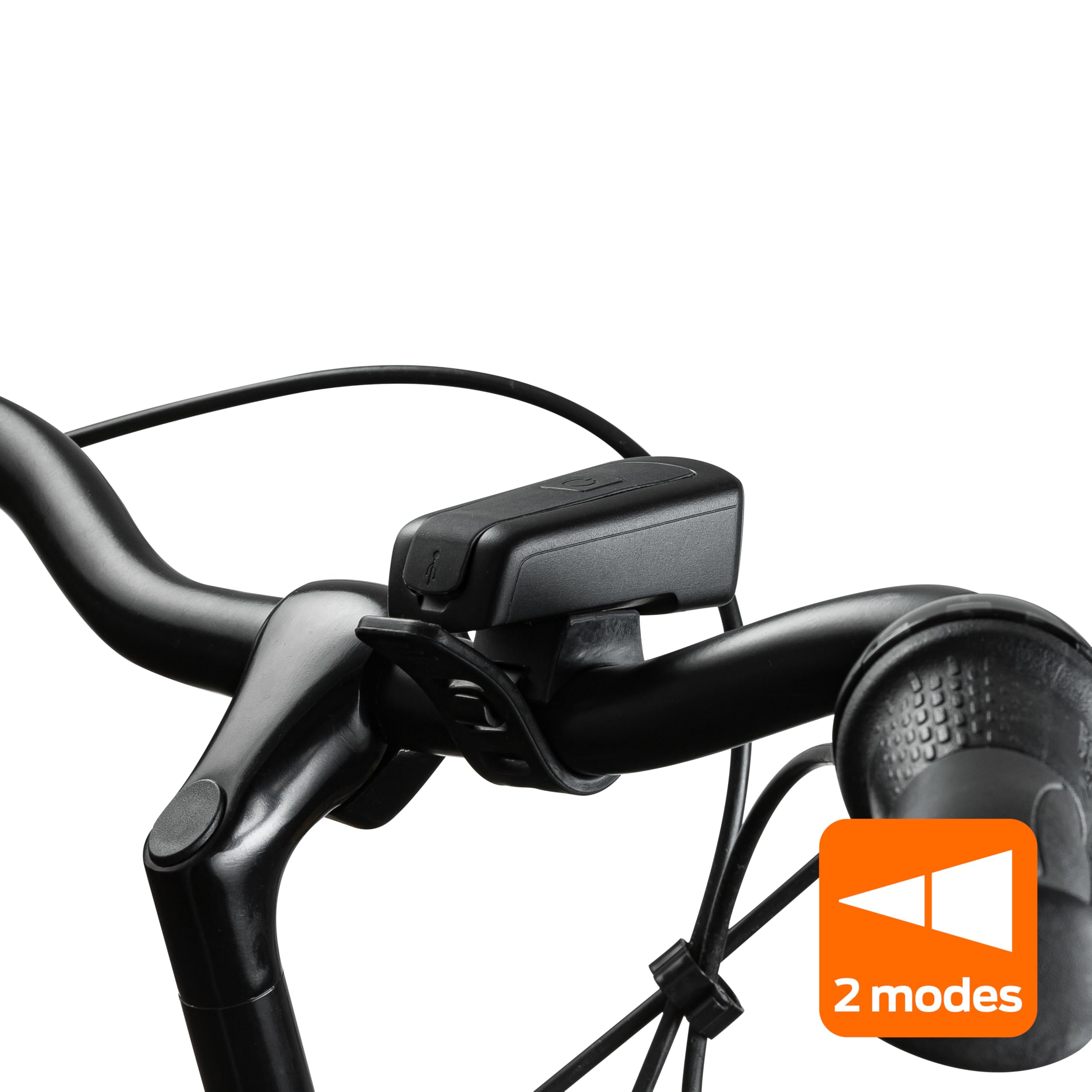 AXA Fahrradlicht Dwn 30 Lux, USB Aufladbar, 11 Stunden Leuchtdauer, Batterieanzeige, StVZO Zugelassen