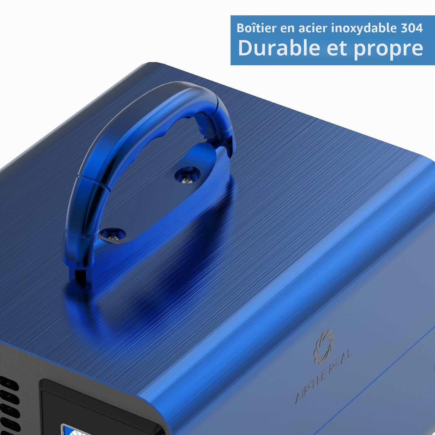 Airthereal MA10K-PRODIGI Générateur d'ozone haute performance pour éliminer les odeurs - Ioniseur d'air O3 pour les grandes pièces, les voitures et la fumée - Puissance et minuterie réglables pour les