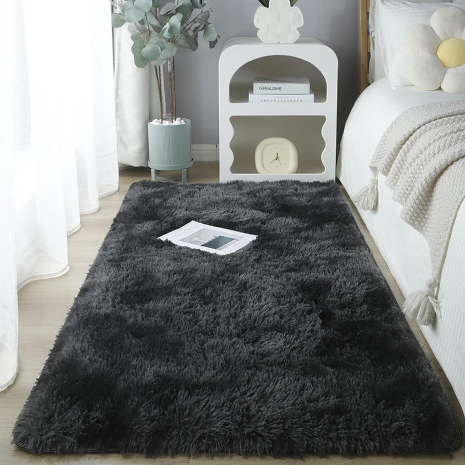 Tapis salon moderne 115 x 305 cm antidérapant et doux