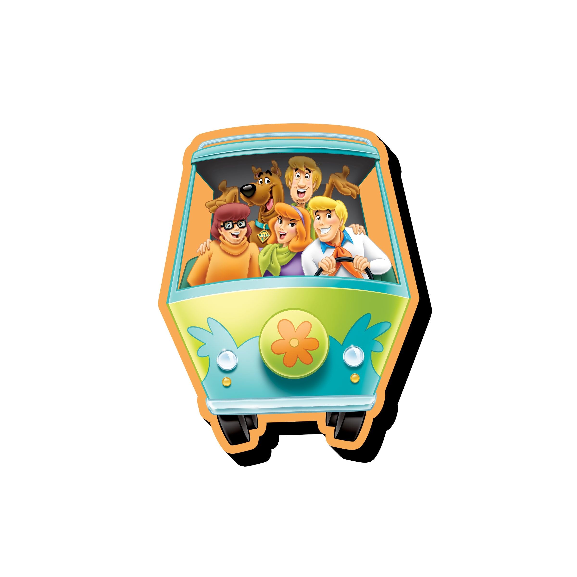 Aquarius Multi Color Scooby Doo Mystery Machine Funky Chunky Magnet