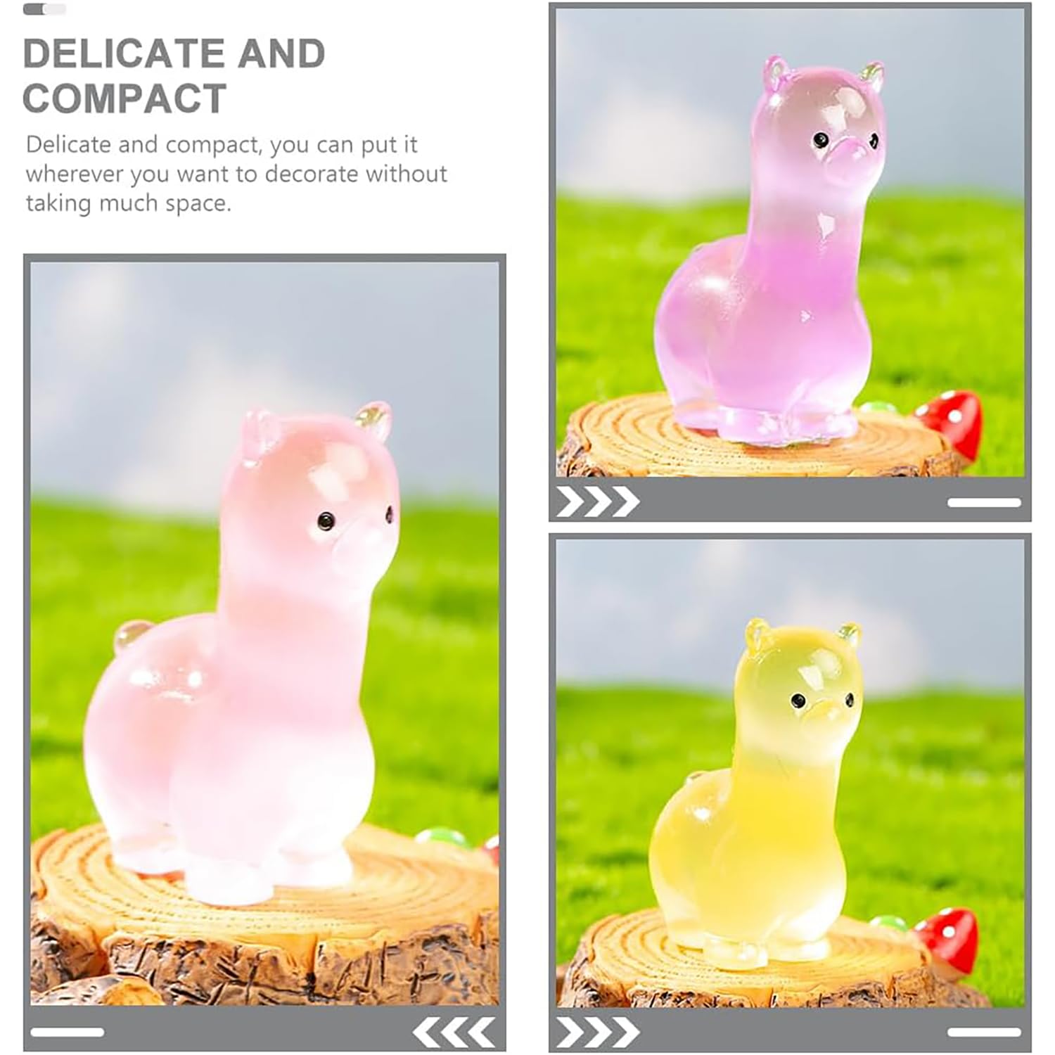 Estatua De Silla Rosa En Miniatura, 2 Unidades, Bonita Versi | Cuotas Sin Interés