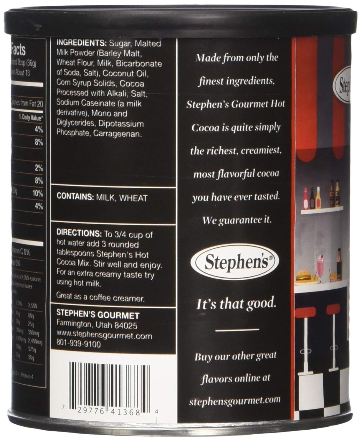 Stephen's Old Fashioned Chocolate Malt, 1 Pound