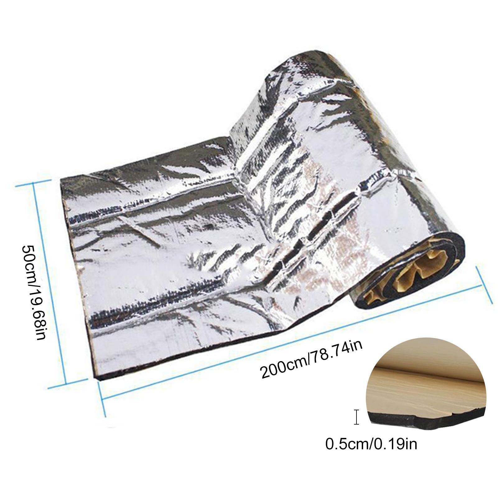 Yajimsa Tapis d'isolation acoustique pour capot de voiture Yajimsa Tapis d'isolation acoustique pour capot de voiture