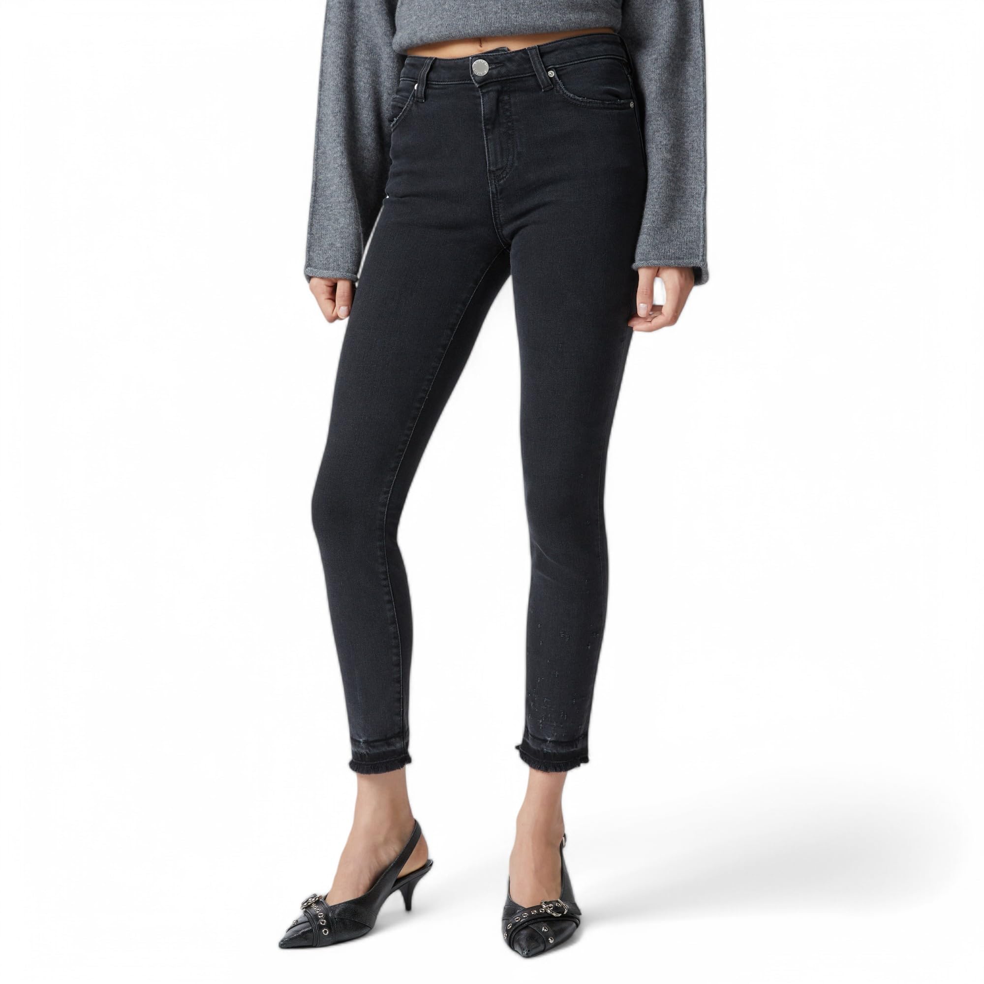 PINKO Woman Jeans Skinny Black