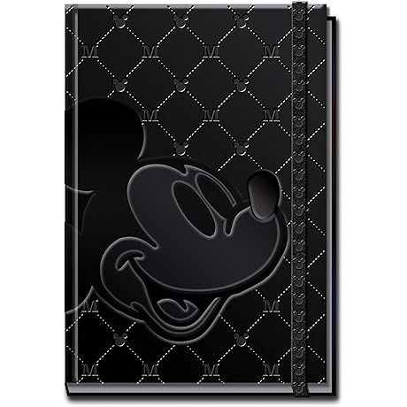 Mickey Mouse Black Deluxe Journal: A Planner to Enchant Your Days