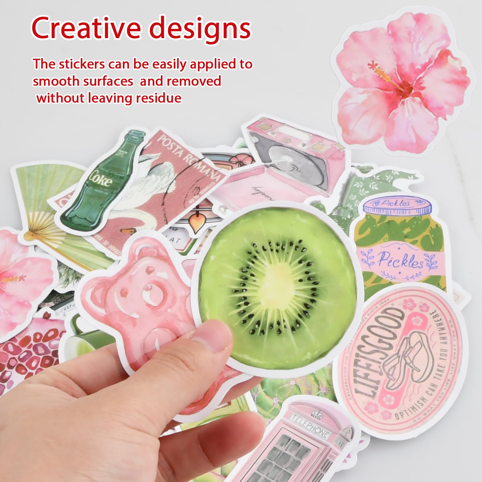 200 Adesivi Vintage Rock, PVC Impermeabile E Resistente Al Sole, Per Laptop, Album, Bottiglia E Diario – Design Unico - 3