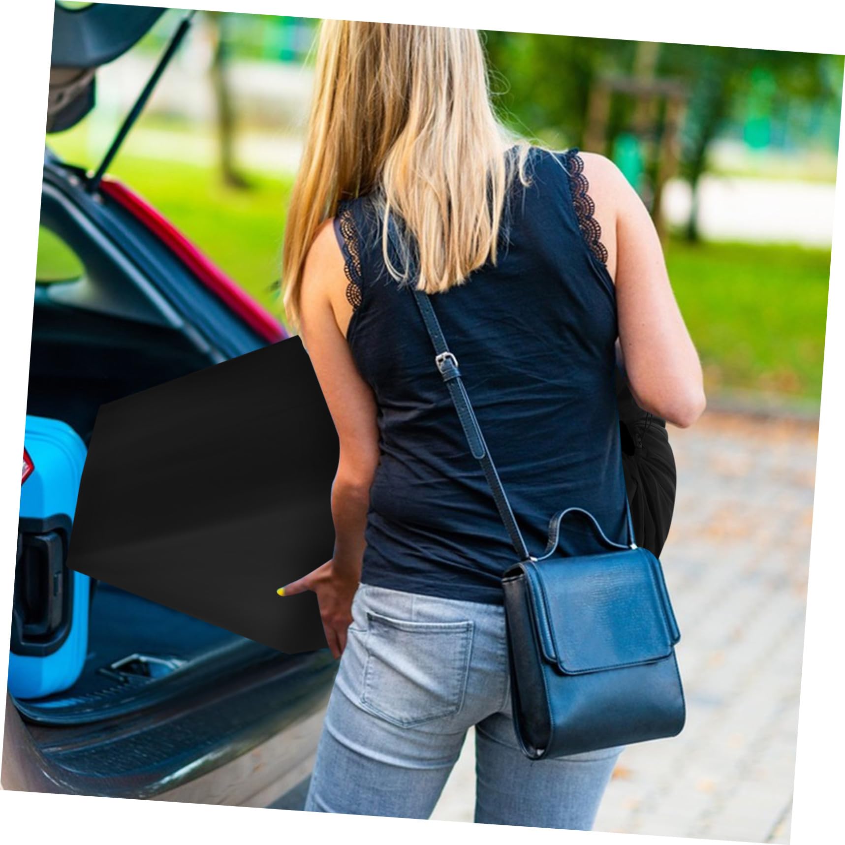 Abaodam Borsa da Viaggio per Carrozzina in Nylon Cinghie Regolabili e Chiusura Cordino Adatta al Trasporto Aereo Gate Check