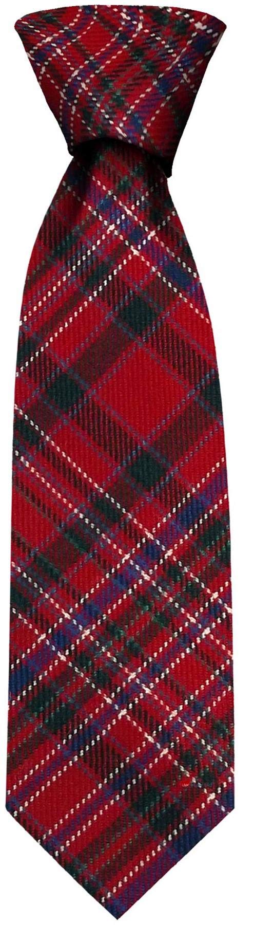 I LUV LTD Gents Neck Tie MacAlister Modern Tartan Lightweight Scottish Clan Tie