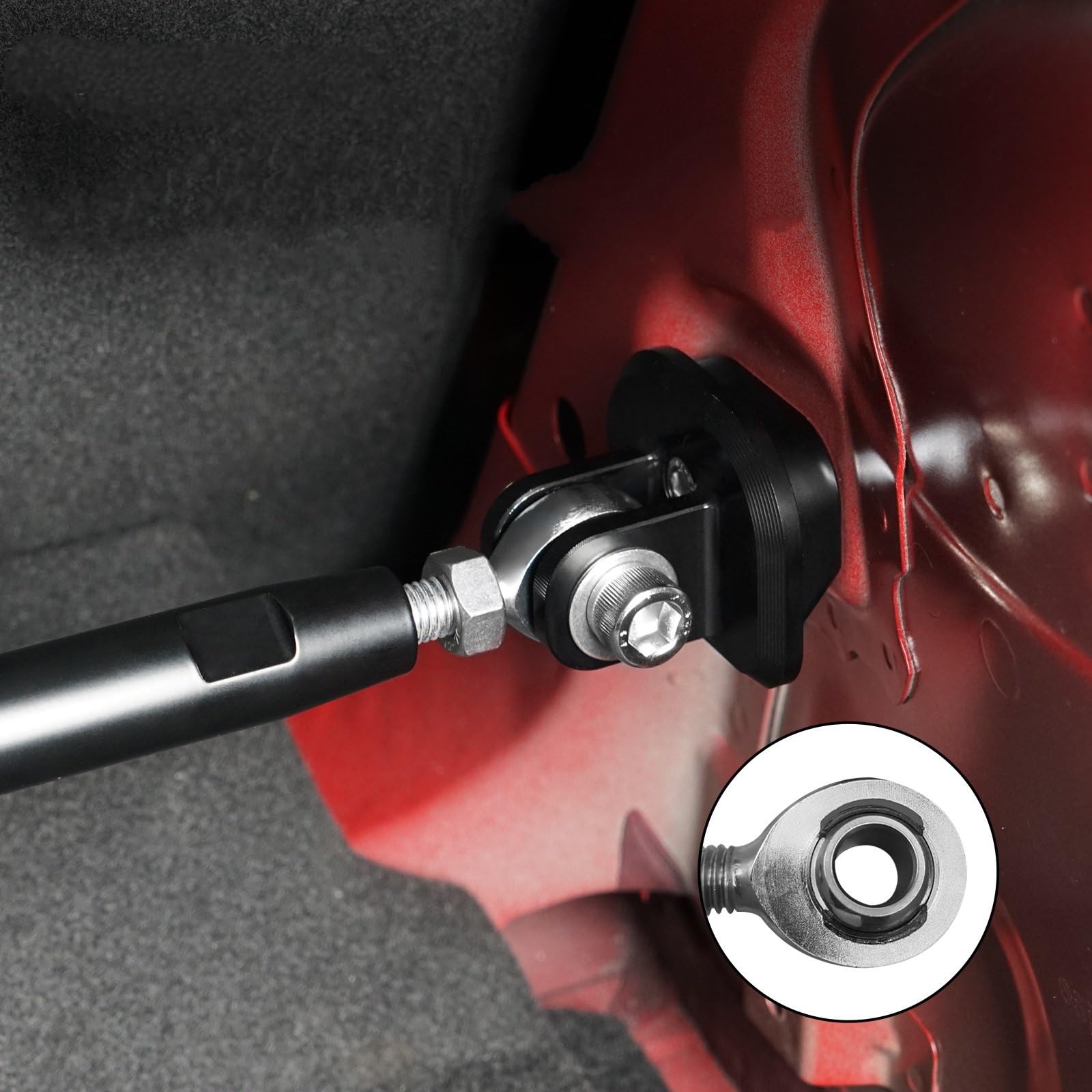 Łącznik Stabilizatora Przód Tył Pasuje do VW Golf MK7/MK7.5 GTI R Audi A3 8V S3 RS3 regulowany tylny wspornik podwozia