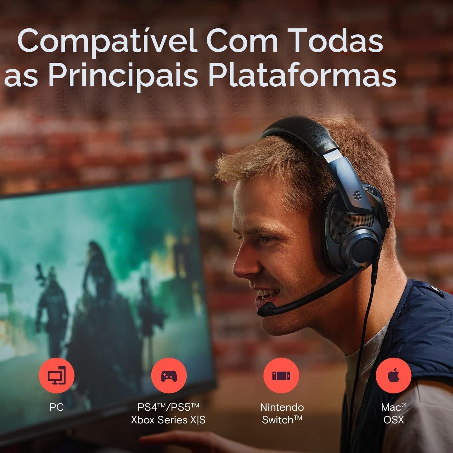 EPOS Gaming Fone de ouvido Audio H6PRO Open Acoustic (Sebring