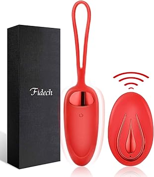 Huevos Vibradores FIDECH pro 2 - Balas para Mujer, 12 Modos ...