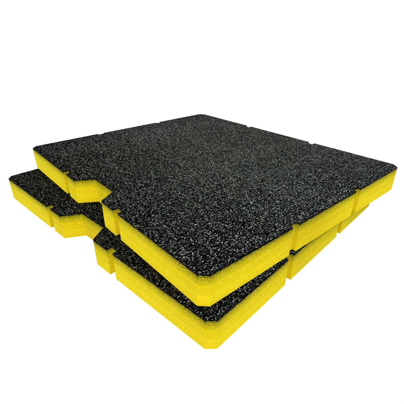 Shadow Foam Insertos para caja de herramientas StackTech de un solo cajón, espuma para organización de cajas de herramientas, inserto de bricolaje para cajas de herramientas y sistemas de