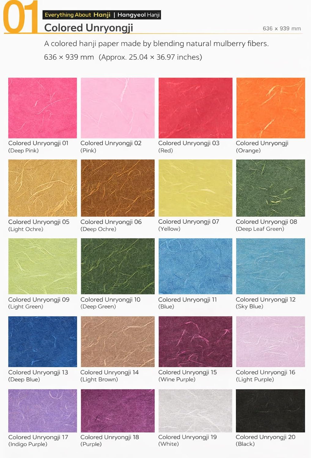 Korean Traditional Handmade Colored Hanji Paper – Mulberry Fiber Washi Style Art Paper for Painting, Crafts, Packaging & Lighting – 25 x 37 Inch (Light Green) image 4
