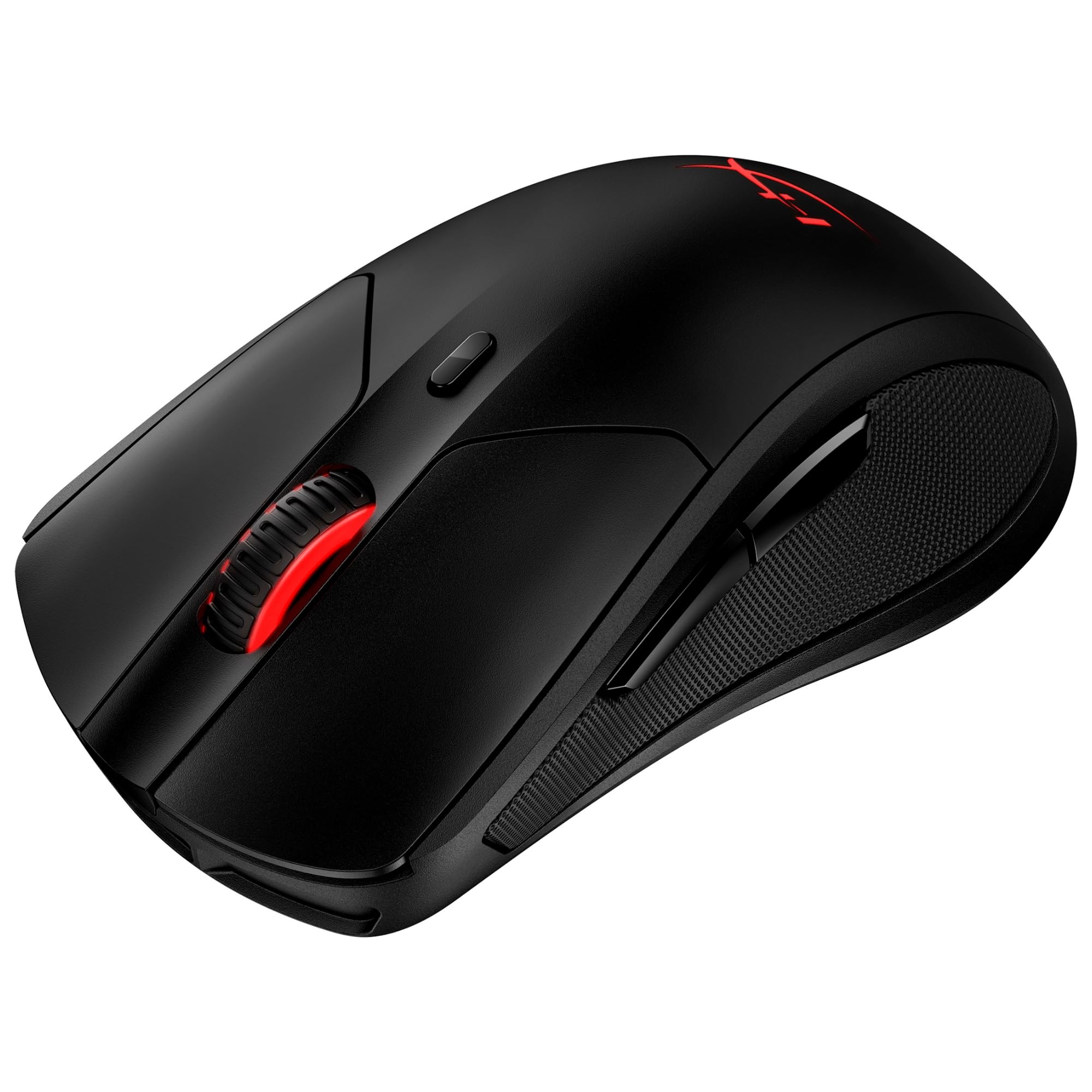HyperX Pulsefire Dart, Mouse Gaming Senza Filo, Connettività a 2,4 GHz, Illuminazione RGB, 2 Tasti Programmabili, Fino a 16000 DPI, Resistenza fino a 50 Milioni di Clic, Batteria fino a 50 Ore, Nero