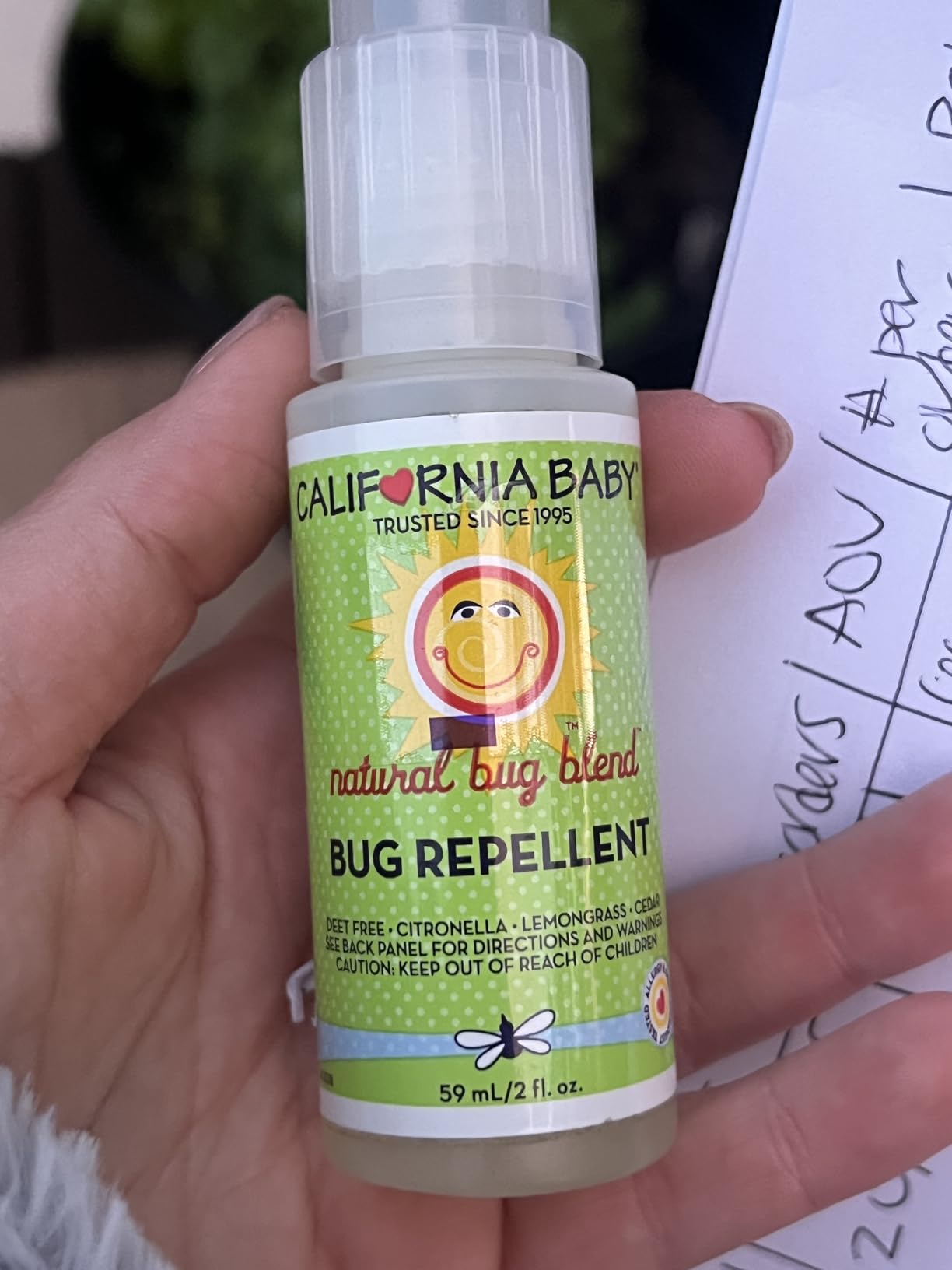 California Baby Super Sensitive Sunscreen + Natural Bug Spray | 1.8 oz Unscented SPF 30+ Mineral Sunscreen + 2 oz Natural Bug Repellent | Hypoallergenic | Formulated for Sensitive Skin