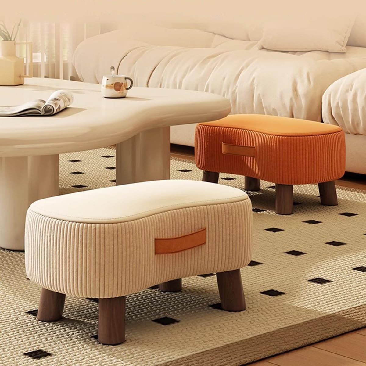 モロッコ プフ 足置き スツール