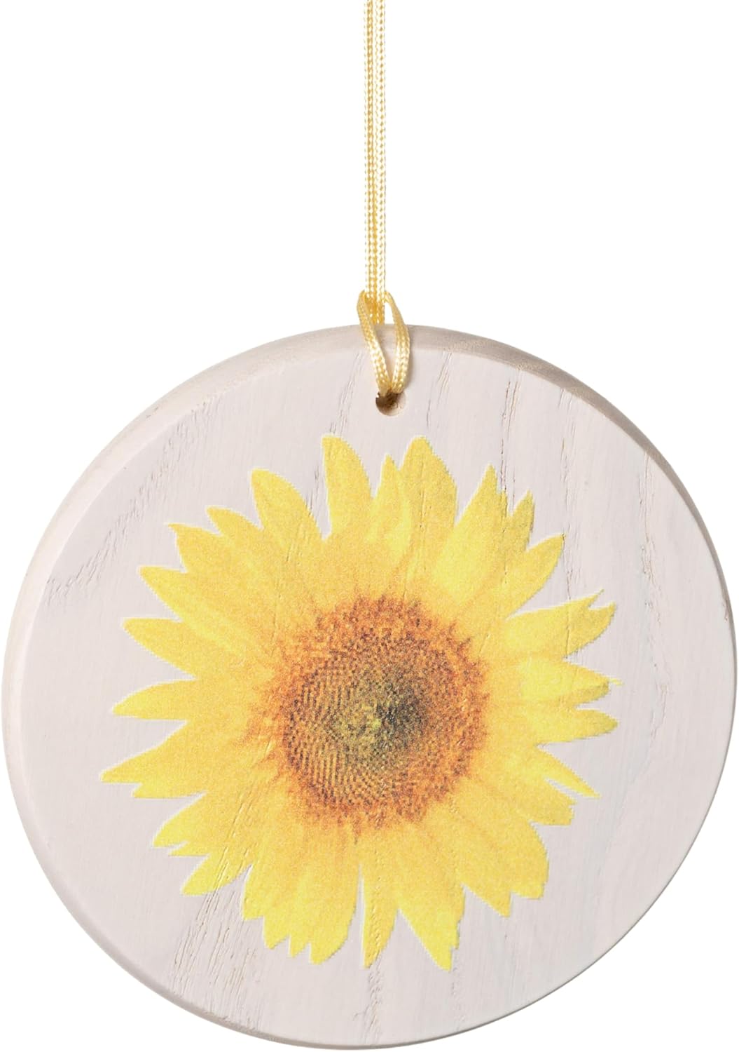 Woodstock Chimes Flower Wind Chime 22" Sunflower Outdoor Memorial Gift, Wind Chimes for Backyard, Porch, Garden Patio Decor, Zen Light Sound FCSUN