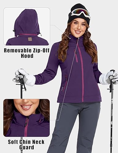 Little Donkey Andy レディース ソフトシェル スキージャケット Amazon.co.jp: [Little Donkey Andy] レディース ソフトシェル