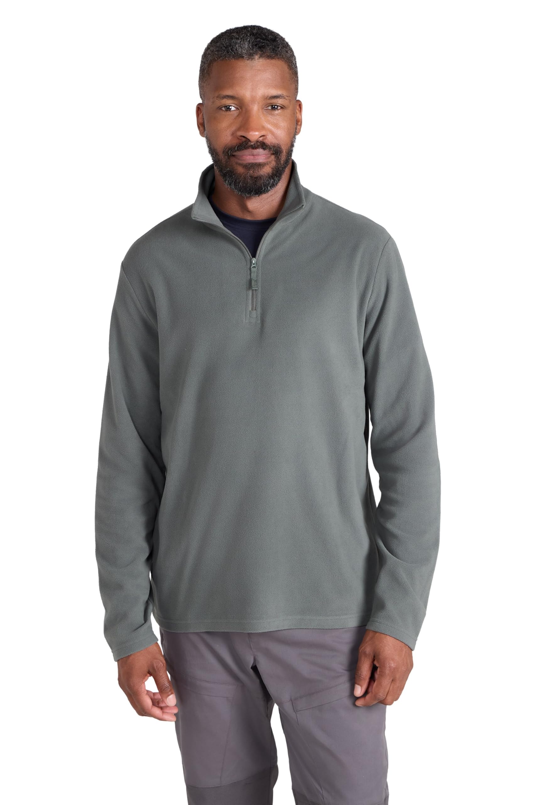Camber II Mens Half-Zip Fleece - Green