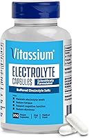 Vista 9 de Vitassium Cápsulas de electrolitos, electrolitos para el manejo de POTS y dietas altas en sodio (500 mg de sodio - 100 mg de potasio), sin sabor