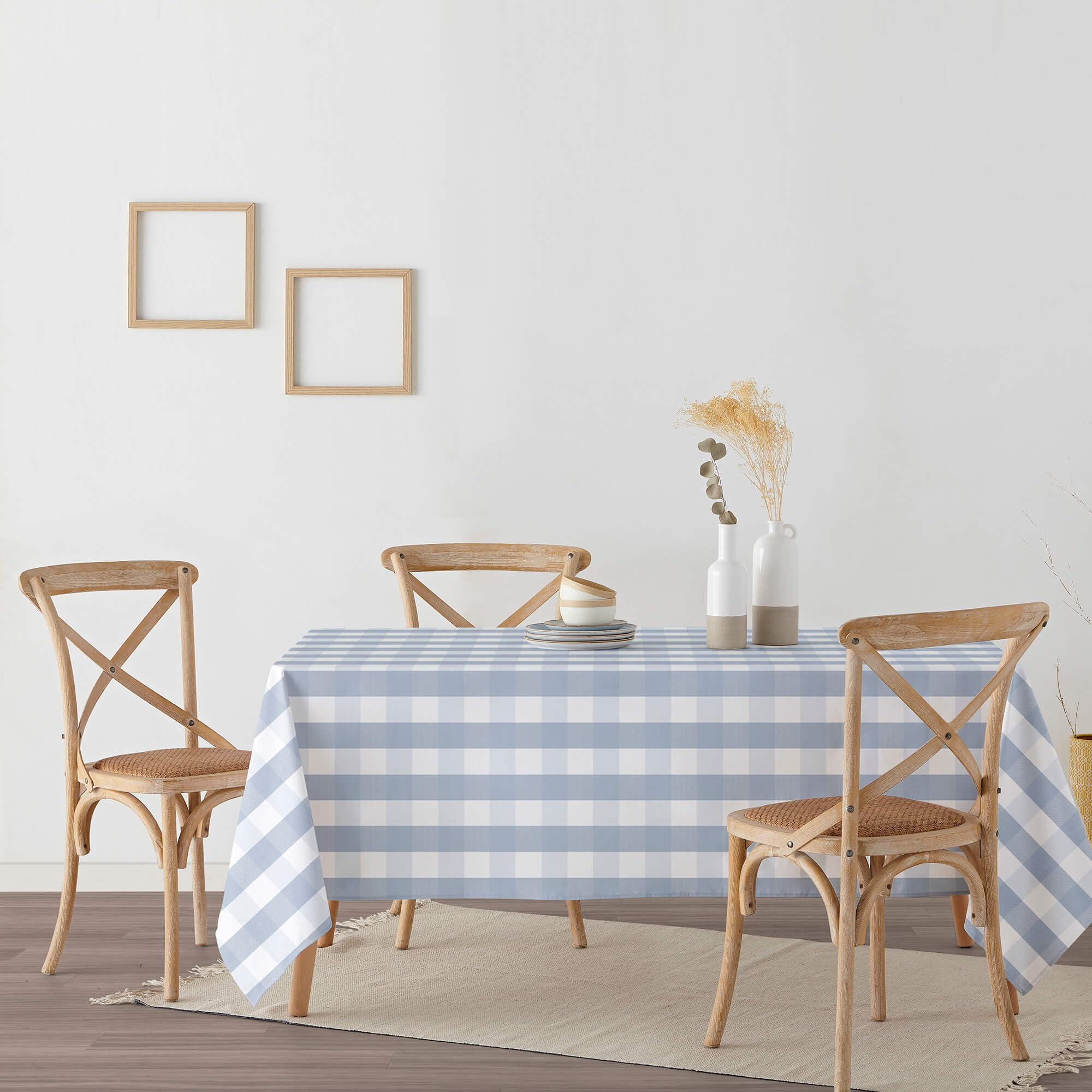 BELUM, Blue, 55.1 x 55.1 inch (squared) - Image 3