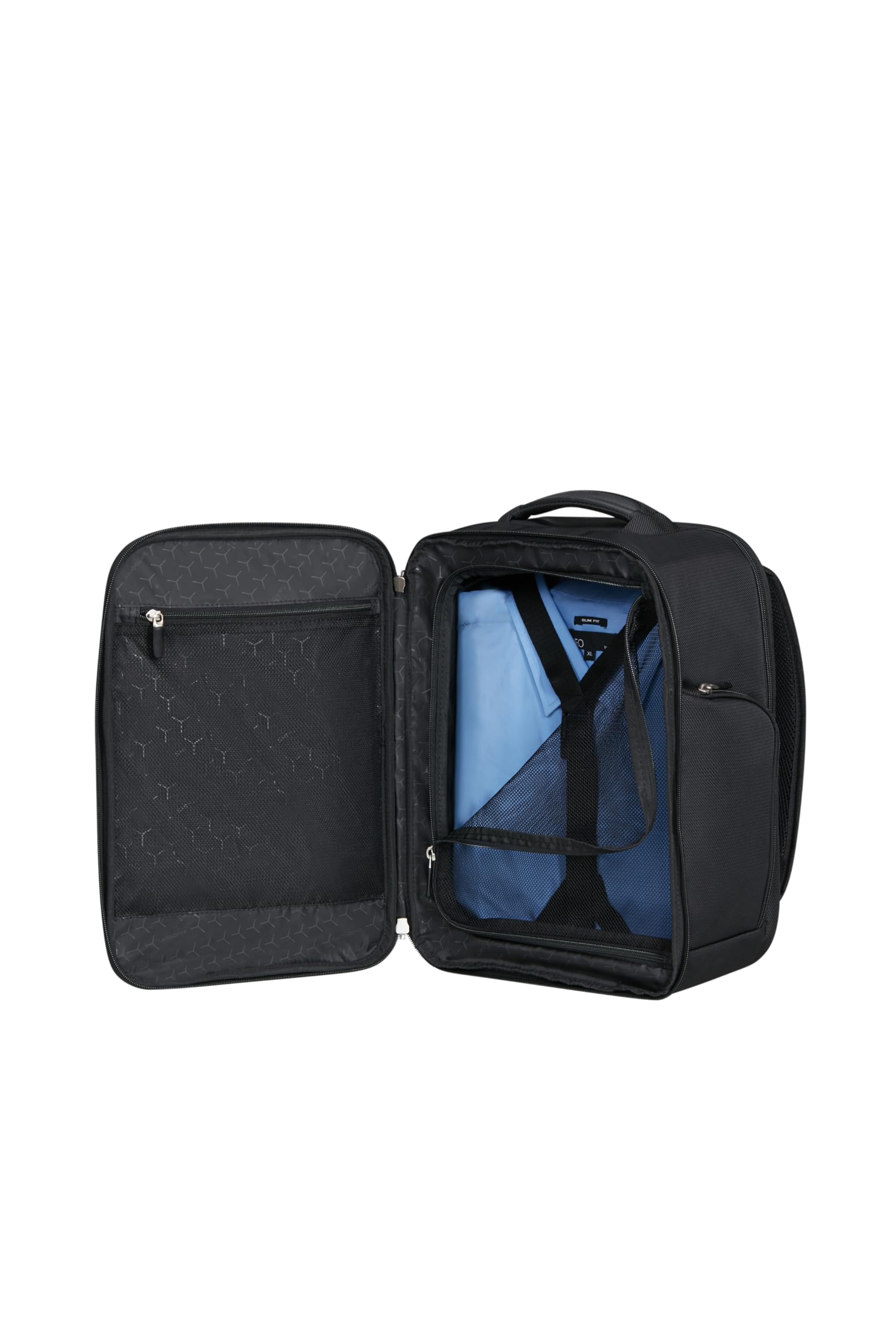 Samsonite Spark SNG Eco - Zaino Cabina 40x30x20 cm - Bagaglio a Mano per Ryanair, Wizz Air & Vueling, Borsa Sottosedile con Scomparto Laptop 15.6", 26 L, 0.80 KG, Nero