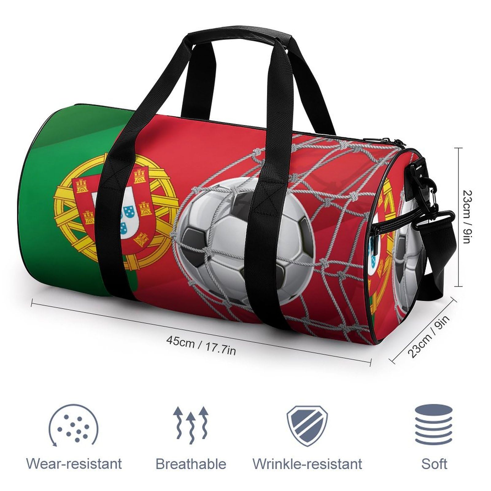 Harrow Northland Elite Lacrosse Duffel Bag (Red/Silver)