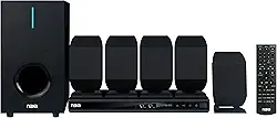 Naxa Electronics Nd-864 Sistema De Alto-Falantes Home Theater Alta Potência Com 5.1 Canais, Dvd E Karaokê