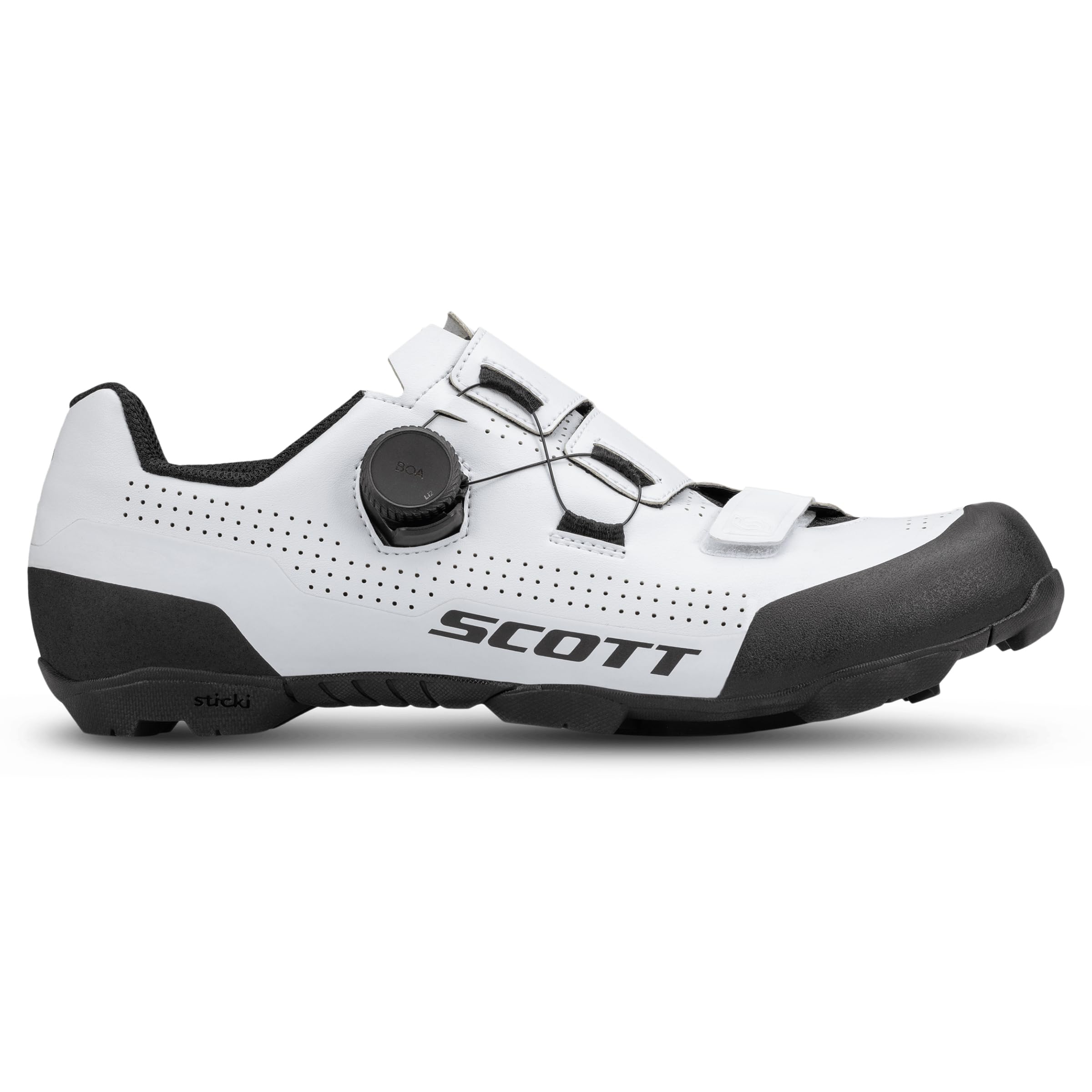 SCOTT MTB Team Boa Fahrradschuhe schwarz/weiß 2026: Größe: 42