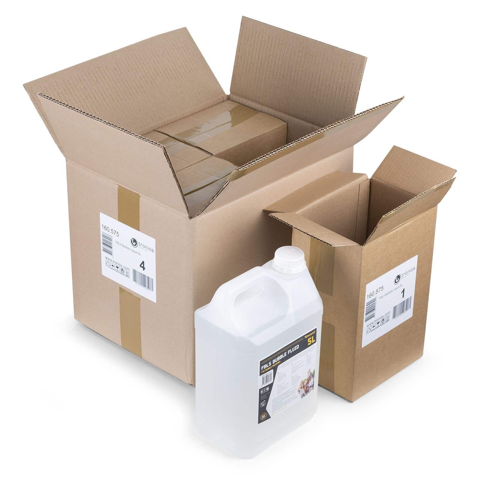 BeamZ Seifenblasenflüssigkeit- Set mit 20L (4x 5 Liter)