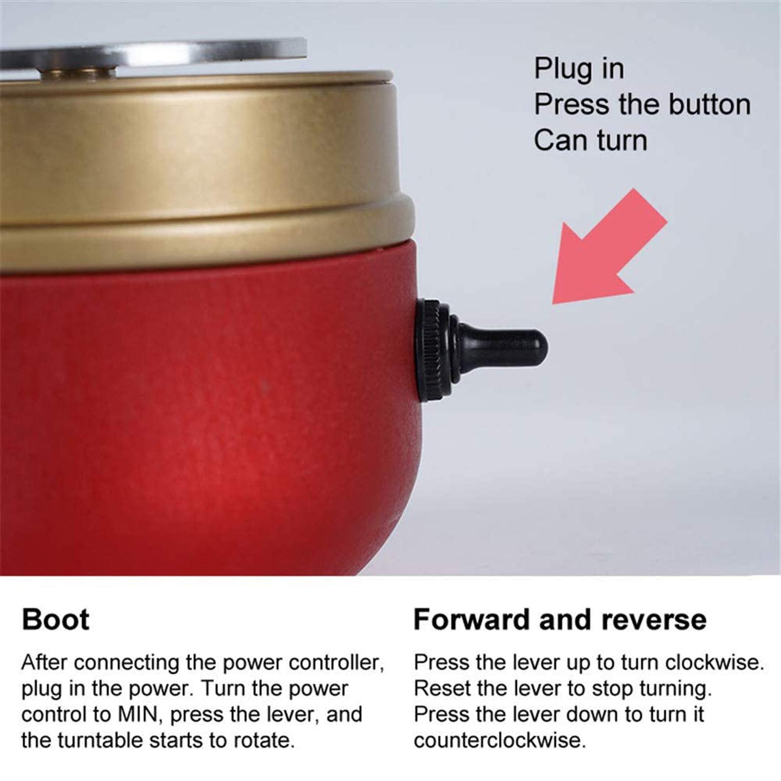 Mini Pottery Machine 1500Rpm, Electric Pottery Wheel DIY Clay Tool with Tray for Adults Kids Ceramics Art/Ceramic Work Silent