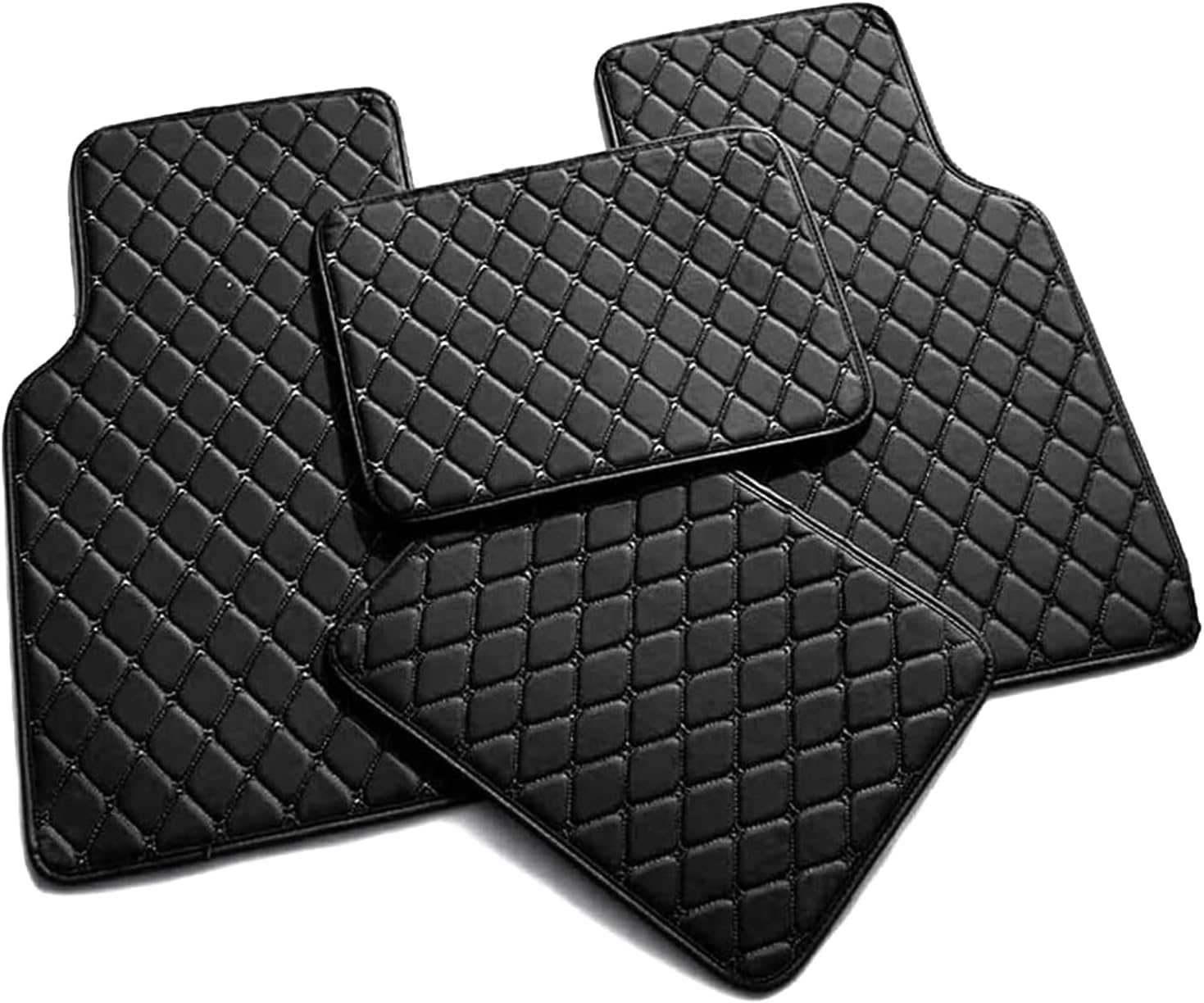 Alfombrillas de Coche VW Passat B6 2005-2010 Tapetes para Auto Impermeables Todo Clima Negros
