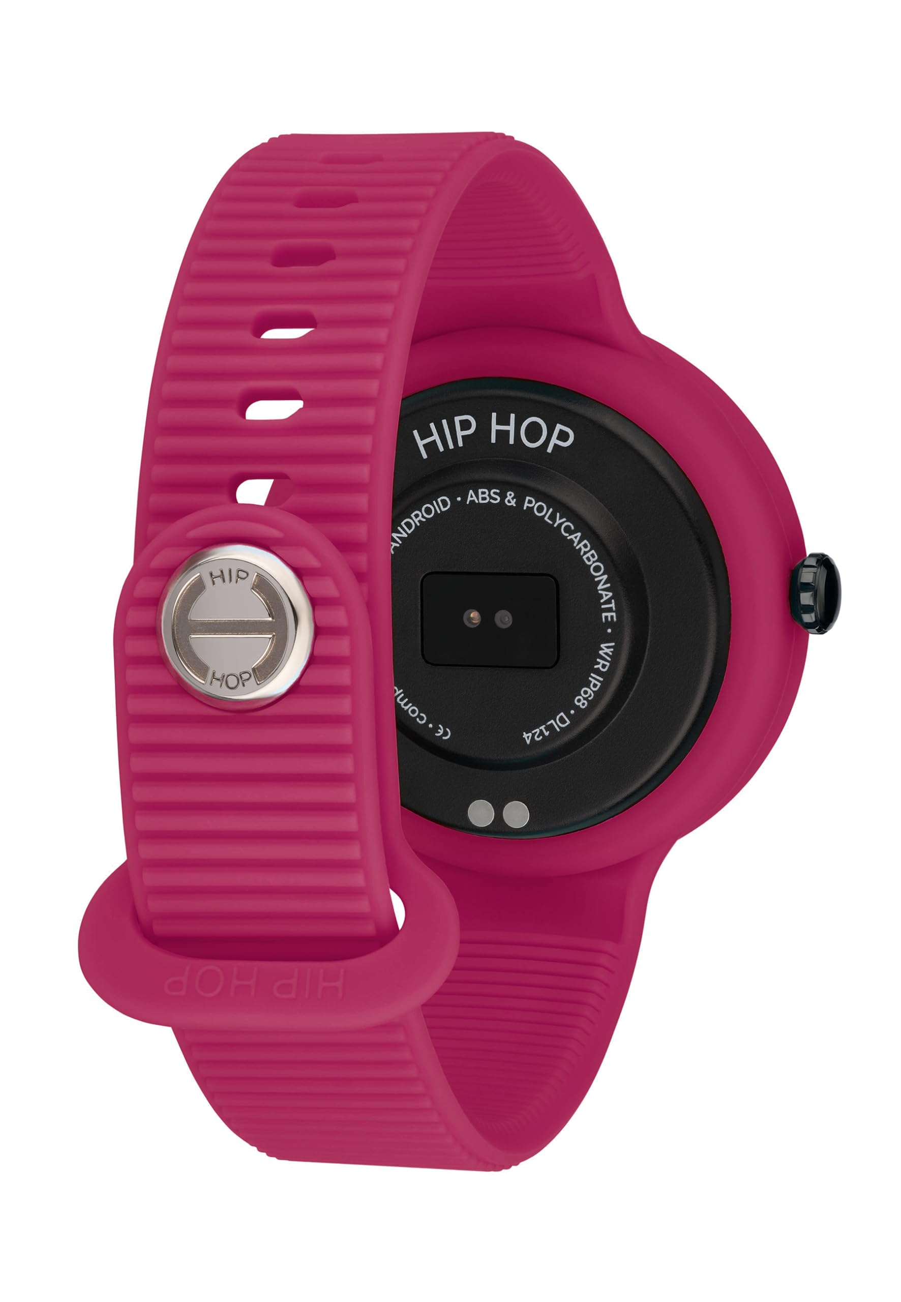 Smartwatch HIP HOP HERO.NEXT - Quadrante Nero, Cinturini Intercambiabili Rosso/Blu - Foto 2