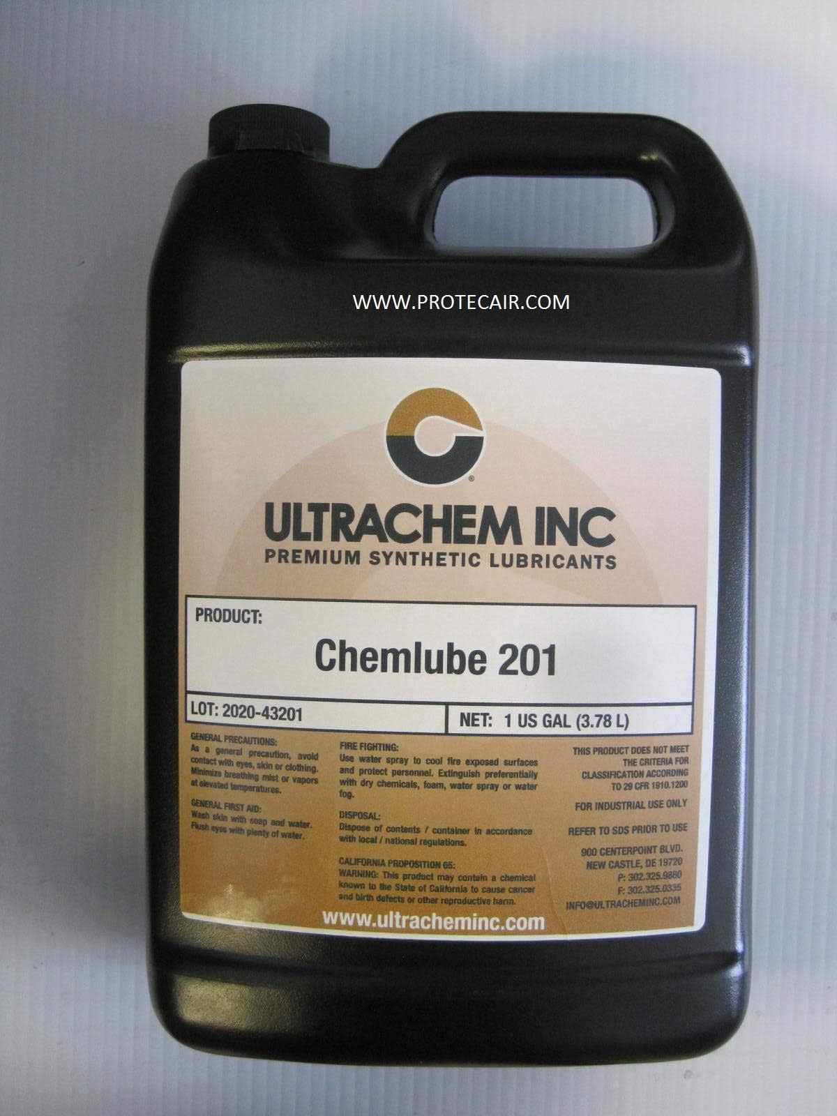 201 Synthetic Oil Gallon Ring Vacuum Pump Compressor Turbine Meter Mil-L-6085D Ultrachem