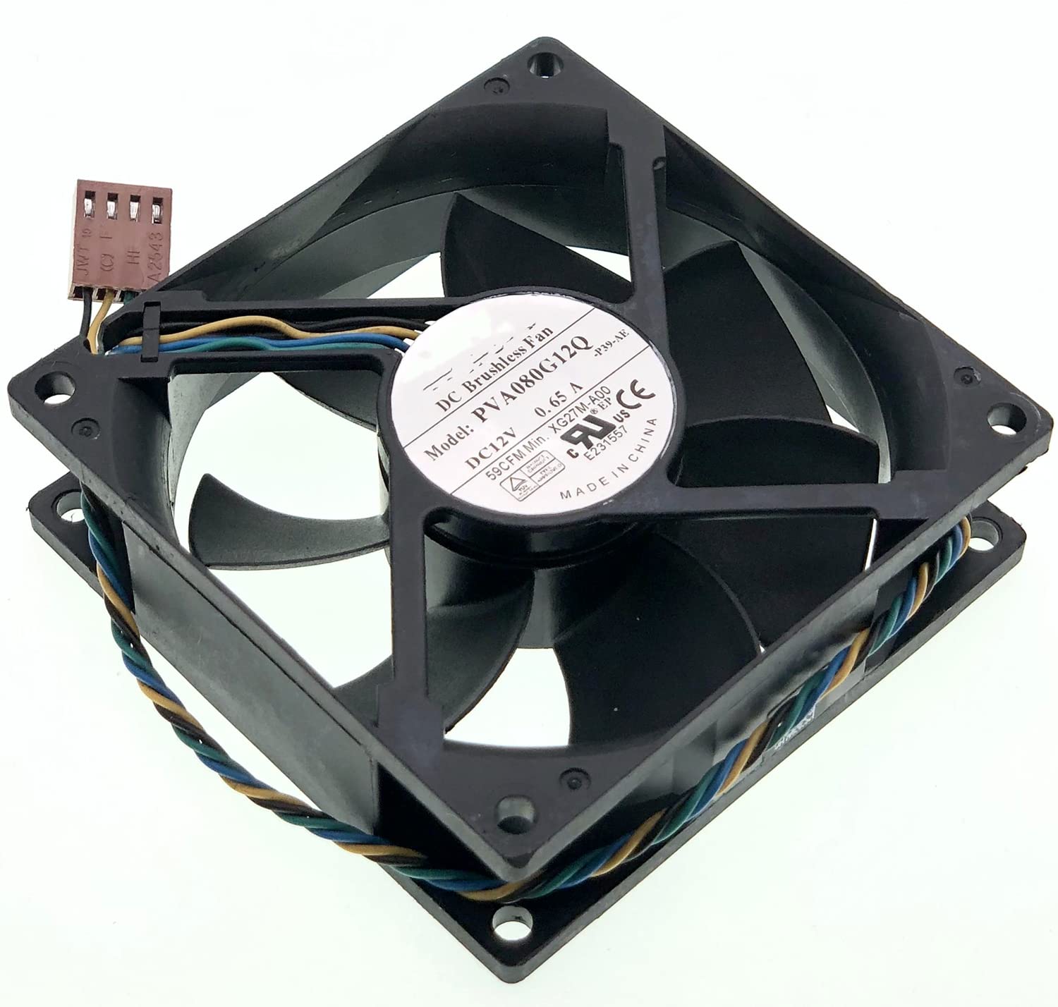 Amazon.com: for PVA080G12Q Foxconn 80mm Fan12V 0.65A PWM