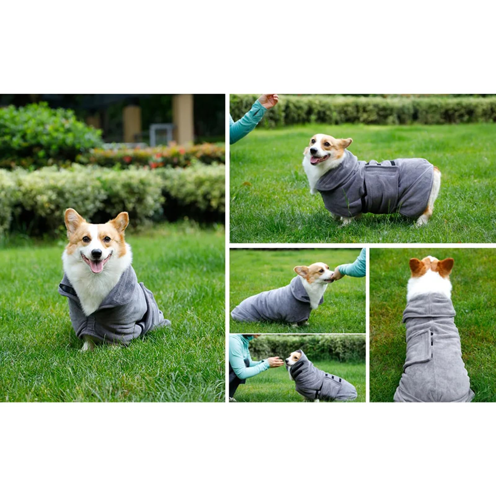 Pain De Bain pour Chien Serviette De Bain pour Chiens Super Absorbant De Bain Serviette De Bain Enveloppe Rapide Microfibre Robe Dog Mabier Serviettes De Chien pour Les Chiens De Séchage