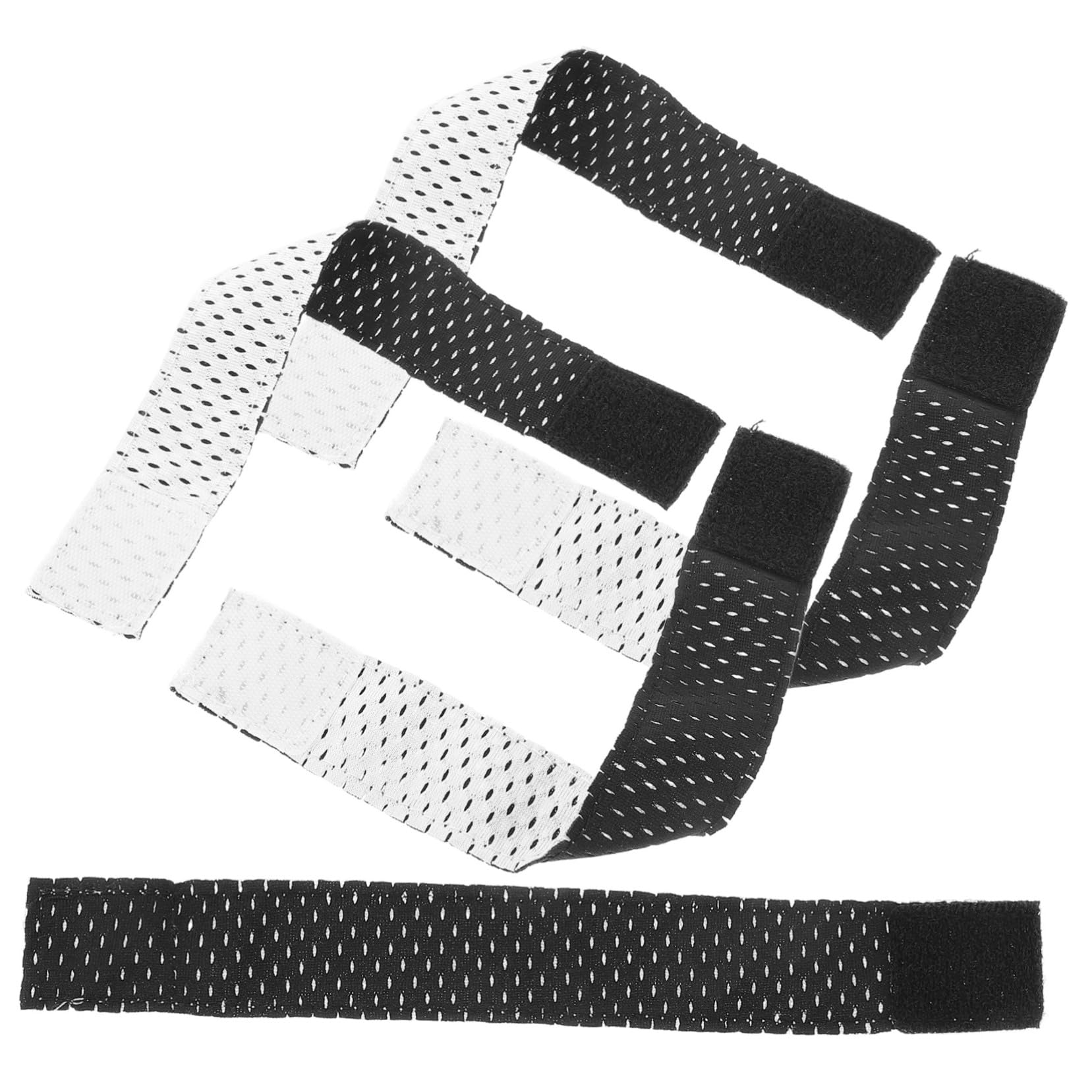 Happyyami Elastic Sports Sleeve Fixing Straps Softball Sleeve Ties for Shirts Anti-slip Sleeve Holders 5 Pack