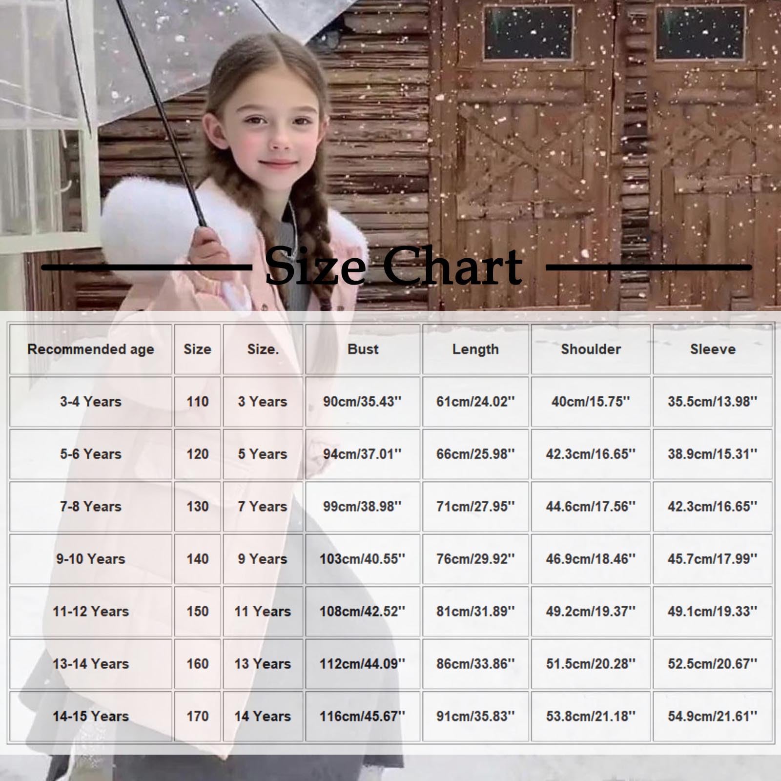 Chaquetas de plumón para niñas adolescentes con ribete de piel sintética con capucha, chaqueta acolchada gruesa, abrigo básico de color sólido, abrigo largo cómodo y cálido, abrigos térmicos