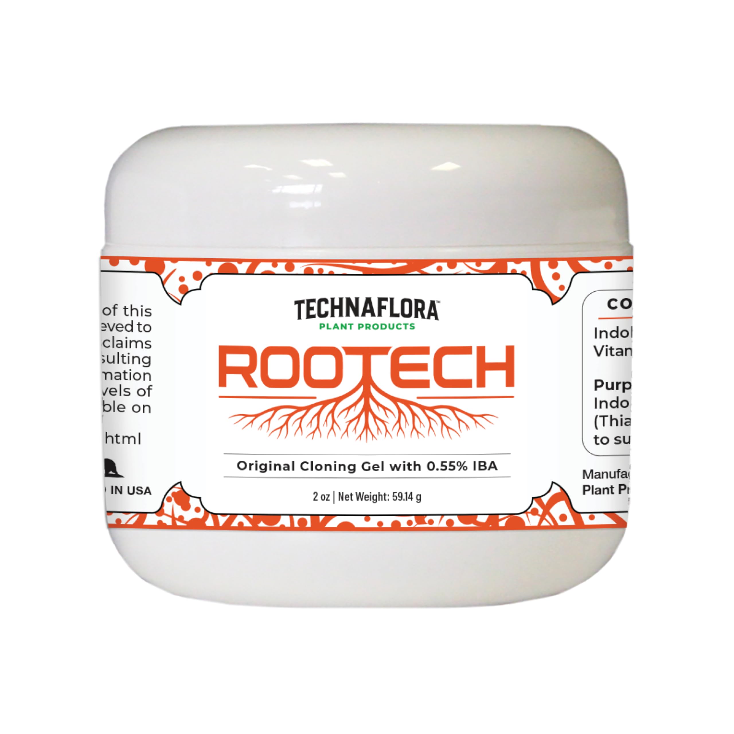 Technaflora Rootech Cloning Gel 0.55% IBA Vitamin Hormone 2 oz