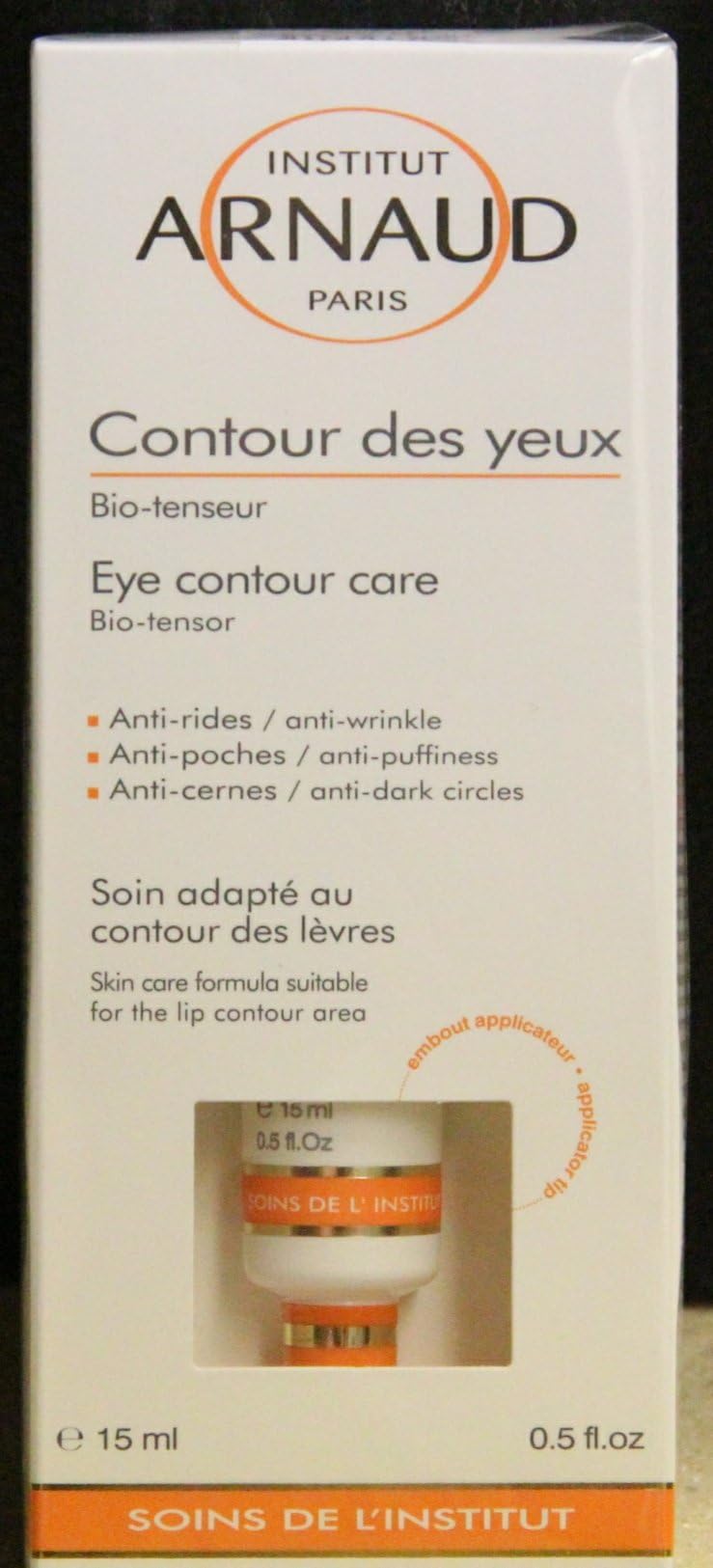Institut Arnaud Paris Eye Contour Care Anti-Wrinkle Anti-Puffiness Anti-Dark-Circles