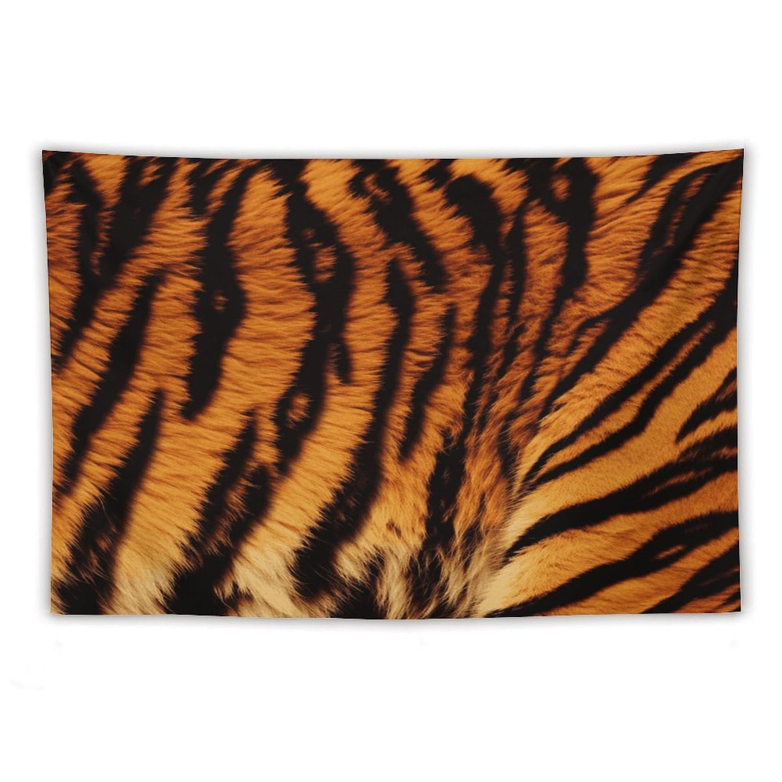 LDGSUPH Tiger Striped Pattern Tapestry Wall Hanging Decor Anti-fading Aesthetic Wall Tapestries Fashion Wall Blanket Decor Modern Wall Art Tapestry for Bedroom Home Decor 60"x90"